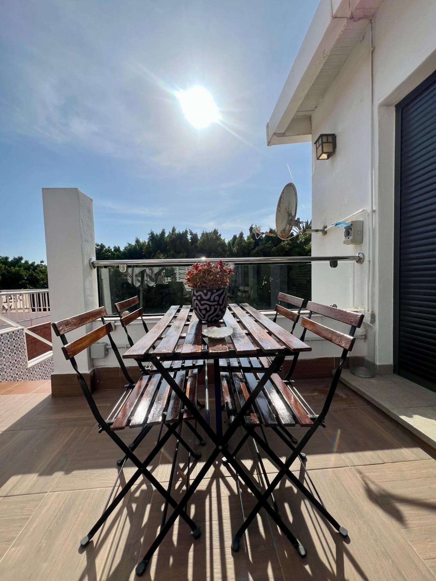 Casa Carmen Atico Primera Linea De Playa Màlaga Exteriér fotografie